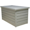 Garden Storage Box Metal Lockable Chest Tool Box Outdoor Deck Cushion Organiser