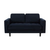 Dusk Sloane Midnight Velvet 2 Seater Sofa RRP £899