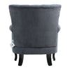 Fireside Armchair Wing Back Chesterfield Queen Anne Chair Bedroom Lounge Sofa