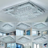 LED Ceiling Light Crystal Droplet Pendant Lamp Chandelier Bedroom Living Room