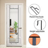 Full Length Over Door Mirror Door Hung Mirror Dormitory Wardrobe Bedroom Mirror