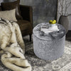 Velvet Dressing Table Stool Ottoman Footstool Chair Pouffe Seat Bedroom Vanity