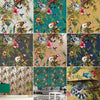 HOLDEN LEMUR WALLPAPER EXOTIC ANIMALS FLORAL METALLIC TROPICAL - VARIOUS COLOURS