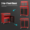 5-Drawer Rolling Tool Chest Organizer High Capacity Tool Storage Cabinet Box