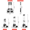 80kg Sack Trolley Folding Hand Truck Sack Barrow Hand Truck Heavy Duty Cart Tool