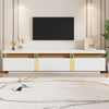 TV Stand Cabinet Unit with 3 Drawers Modern TV Entertainment Center