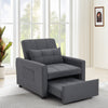 Folding Single Sofa Bed Pull Out Chair Bed Convertible Sleeper Sofa Bed Armchair