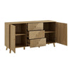 Dusk Dora Large Sideboard with Drawers Light Wood RRP £599