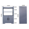 Modern Storage Cabinet Buffet Sideboard Kitchen Cupboard w/Doors &Open Shelf