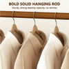 Folding Bamboo Clothes Garment Rack Coat Hanging Stand Open Display StorageShelf