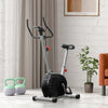 Stationary Exercise Bike 8 Level Magnetic Resistance Heart Rate Sensor Wheels