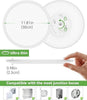 Bathroom Ceiling Lights Round Glass Shades Flush Fitting Living Room