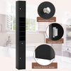 Bathroom Tall Cabinet Slim Freestanding Storage Organizer Cupboard With 2 Doors