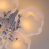 Modern LED Crystal Ceiling Lights Chandelier Lamp Kitchen Bed Living Room Light