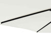 Bulliing Garden Parasol with Steel White 225x225x212 ,Beach Parasol, C5T2