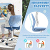 Ergonomic Children Study Chair Kids Desk Chair Adjustable Mesh Chair-Blue