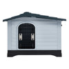 Large Waterproof Outdoor Indoor Plastic Pet Puppy Dog House Home Shelter Kennel