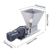 220V Electric Grain Mill Grinder with Hopper – Stainless Steel Feed & Food Proce