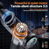 Massage Gun Deep Tissue, Portable Muscle Massage Device with 10 Massage Heads