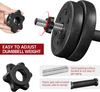 15kg Dumbbells Barbell Weight Set Pair of Hand Weights Gym Fitness Workout