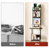 Smilesun Record Player Stand Vinyl Record Storage Turntable Stand for 200 Albums