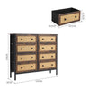 8 Drawers Chest of Drawer Fabric Dresser Living Room Bedroom Storage Organizer