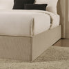 Dusk Oslo Textured Oatmeal Double Ottoman Storage Bed RRP £599