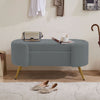 Dining Breakfast Bench Oval Entryway Shoe Bench Vanity Chair Window Footstool