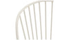 Habiat Elara 2 Seater Metal Garden Bistro Set - White