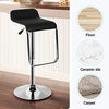 Bar Stools × 2 Padded Seat Faux Leather Swivel Home Kitchen Breakfast Muti Types