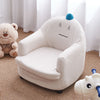 Kids Mini Sofa Children Armchair Linen Seating Chair Bedroom Playroom Furniture