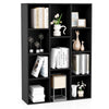 11-Cube Bookcase Modern Geometric Bookshelf Display Cabinet