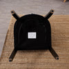 Velvet Dining Chair with Door Knocker Ring Windsor Dressing Room Chair 1/2/4/6