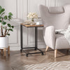 Side Table C Shaped for Sofa Coffee End Tables for Living Room Bedside Tables