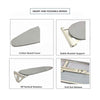 Wall Mounted Folding Ironing Board Drop Down Ironing Board With Cotton Cover