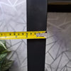 3 PCS Modern Breakfast Bar Dining Table and 2 Stools Set Metal Frame