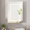 LED Bathroom Add sophistica w/ Demister Lights Touch Switch 3 Colors LED Storage