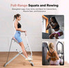 MERACH Squat Machine Adjustable Resistance Glutes Workout Foldable Easy Setup