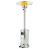 Standing Gas Patio Heater w/ Wheels Outdoor Garden Piezo Ignition Burner 4 Color