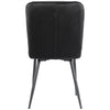 Dining Chairs Set of 2 Soft Chairs and Backrest Kitchen Chairs with Metal Legs