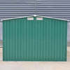 8x 8ft Shed Galvanized Metal Storage Garden Shed Bike Unit Tools Bicycle Store