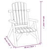 3 Piece Garden Set Solid Wood Spruce G6M7