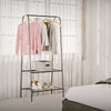 Heavy Duty Metal Clothes Rail Storage Garment Shelf Hanging Display Stand Rack