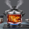 11L Aluminium Pressure Cooker Quick with Lid Latch Indicator Explosion-Proof