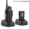 2PCS Baofeng BF-88E PMR446MHz Walkie Talkie Long Range Two Way Radio & Headset