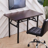 Folding Writing Desk Laptop Table Home Office Study Workstation Shelf Storage UK