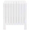 Storage Box with Lid RANA White 80x49x54 Solid Wood Pine Z4H8
