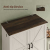 72'' Kitchen Cupboard Pantry Cabinet, Tall Storage Cabinet with Doors and Drawer