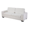 Modern 2 Seater Teddy Velvet Loveseat Sofa Cushioned Backrest Thick Padded Seat