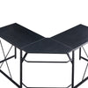 Computer Desk Office Study Workstation Metal Legs Home Corner Table Stand MDF